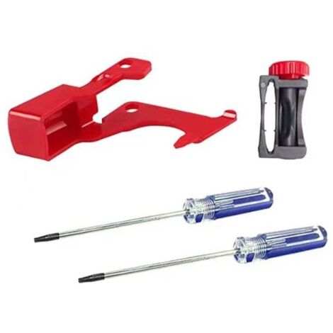 (4 Stück) V11 V10 Auslöseschalter, Metallknopf für Dyson SV12 SV14 Staubsauger (Kompatibilität) (1/5)