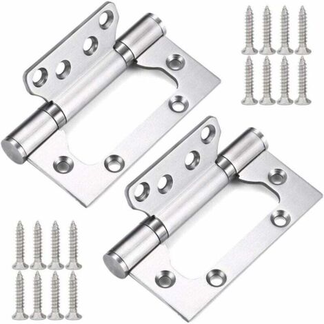 2-teilige Türscharniere, Scharniere aus Edelstahl 304, Falttürscharniere, 4-Zoll-Kugellagerscharniere, Scharniere für Wohnmöbel (1/5)