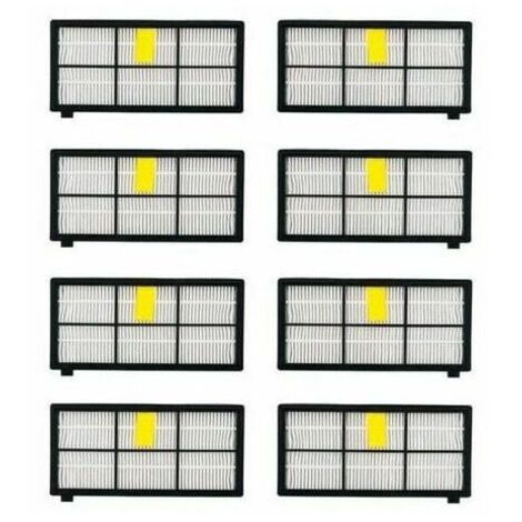 FOREHILL 8 iRobot Roomba 980 880 870 800 Filtri di ricambio HEPA [8 pezzi] Kit filtro aspirapolvere (1/5)