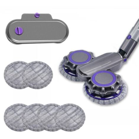 Testa per mocio elettrico per aspirapolvere Dyson V11 V10 V15 V8 V7, testa per mocio con serbatoio dell'acqua e 6 panni lavabili (1/5)