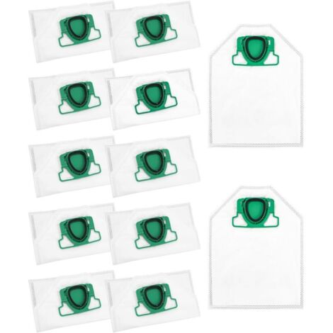 Kit di 12 sacchetti per aspirapolvere FOREHILL compatibile con Vorwerk Kobold VK200 FP200, accessori di ricambio per sacchetti antipolvere per VK 200 FP 200 (1/5)