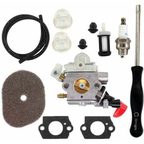 Carburatore con filtro aria e chiavi speciali per Stihl FS40 FS50 FS56 FS70 FC56 FC70 Zama C1M-S267A 41441200608 (1/5)