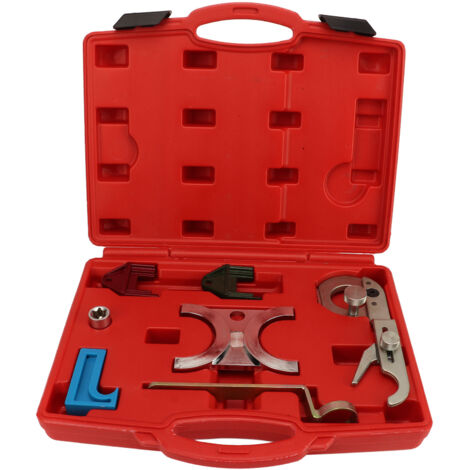 Set di utensili di fasatura motore in alluminio ad alta resistenza FOREHILL da 7 pezzi, di ricambio per motore a benzina SAAB V6 3.0L 3.2L (1/5)