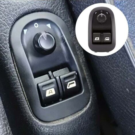 Interruttore Alzacristalli Elettrico Auto Anteriore Sinistro 6554.QC Per Peugeot 207 E Citroen C3 Picasso