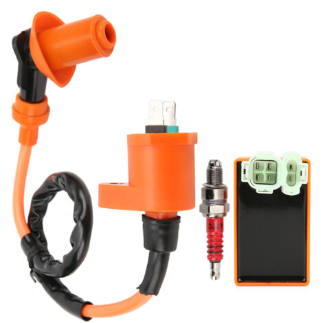 Kit di sostituzione della scatola CDI della candela e della bobina di accensione FOREHILL per ATC125 TRX200 TRX200D TRX200SX TRX250 EZ90 (1/5)