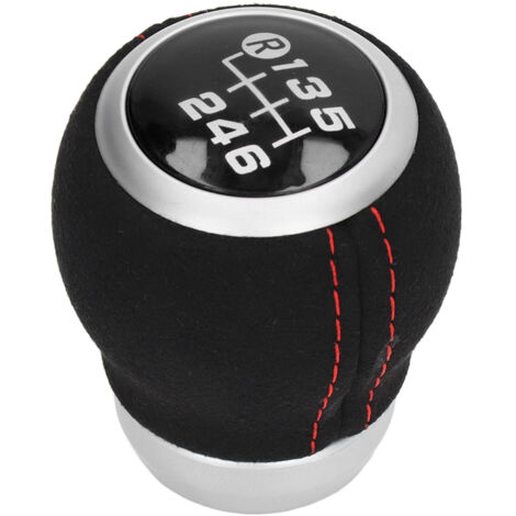 Pomello del cambio manuale a 6 marce FOREHILL per Subaru, ricambi aftermarket per Subaru, nero (1/5)