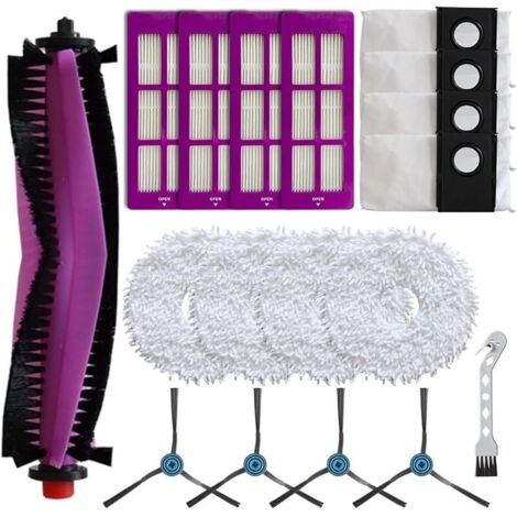 Kit sacchetto per la polvere FOREHILL con spazzola laterale principale, compatibile con aspirapolvere Eureka J15 Pro Ultra, accessori di ricambio (1/5)