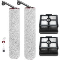 Accessori FOREHILL per Dreame H12 Pro / H12 Dual / H13 Pro Parti di ricambio per aspirapolvere a umido e a secco, 2 spazzole rotanti + 2 filtri HEPA + 1 spazzola
