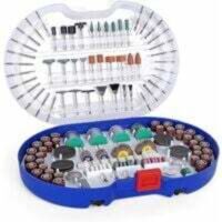 Set di accessori universali per utensili rotanti per levigatura, foratura, molatura, intaglio e taglio facile (276 pezzi)
