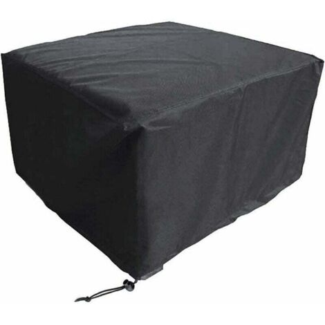 Funda cuadrada para muebles de jardín FOREHILL de 115x115x74cm, protector de muebles, funda impermeable para muebles de exterior, funda resistente de Oxford 420D para mesas y sillas (1/5)
