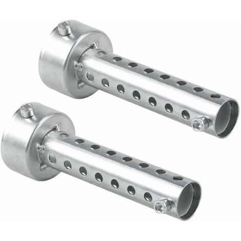 Silenciador de escape universal para motocicleta FOREHILL (2 unidades) DB Killer de 48 mm