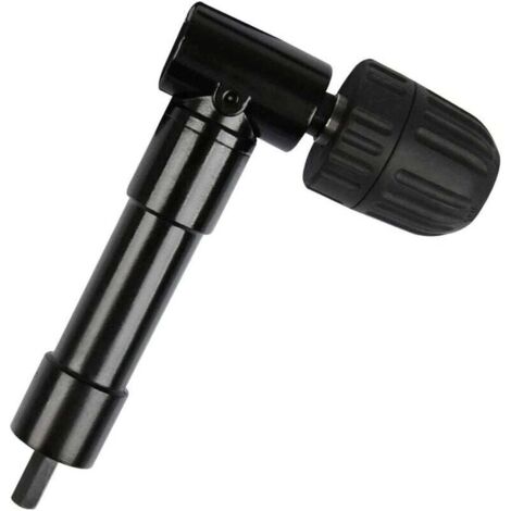 Broca angular, broca angular con adaptador, broca angular de 90°, broca angular de 90° para taladro eléctrico, portabrocas angular de plástico (1/5)