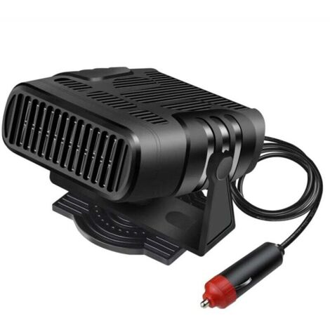 Desempañador de parabrisas FOREHILL, calefactor para coche de 12 V y 150 W con toma de mechero, ventilador de coche de rotación rápida (1/5)