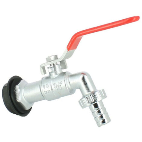 Grifo de recogida de agua de lluvia FOREHILL de latón cromado de 15 mm (1/5)
