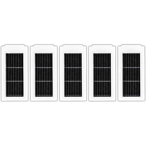 Filtros HEPA de repuesto FOREHILL (paquete de 5), compatibles con aspiradoras robóticas ECOVACS DEEBOT X5 Omni y X5 Pro Omni, juego de accesorios (1/5)