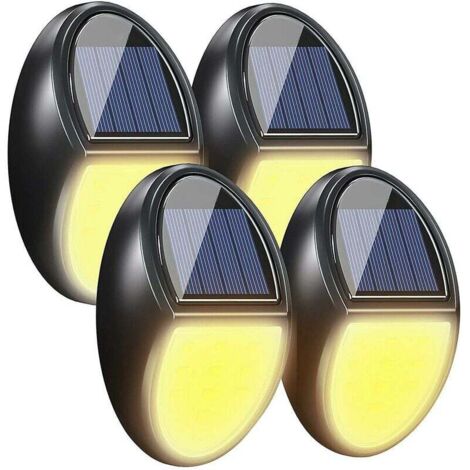 Luces solares para escalones, luces solares de pared para escaleras de patio y jardines. (1/5)