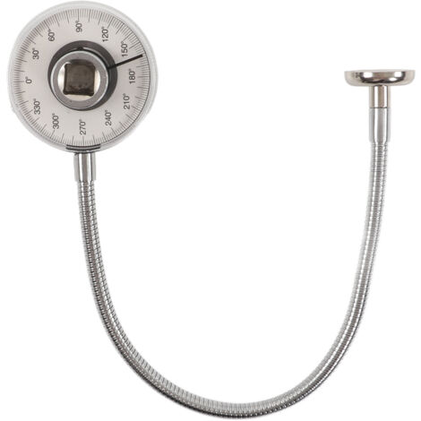 Medidor de ángulo de torsión de acero inoxidable FOREHILL, herramienta de medición automotriz profesional (1/5)
