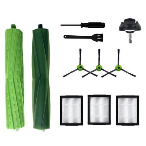 Para iRobot Roomba E, I y J series I7 I7+ I2 I3 I3+ I4 I4+ I6 I6+ I8 I8+/Plus J7 J7+ E5 E6 E7 rueda de cepillo de rodillo lateral (1/5)
