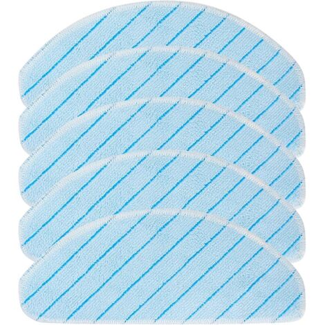 Paquete de 5 paños de limpieza lavables FOREHILL para Ecovacs Deebot serie T9, T9 AIVI, T9 Pro, T9 Max, T8, T8+, T8 AIVI, T8 Max, N8, N8 Plus y N8+. (1/5)