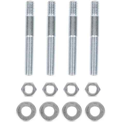 Kit de montaje de carburador de 2-1/2" con espaciadores para colectores de admisión roscados de 5/16". (1/5)