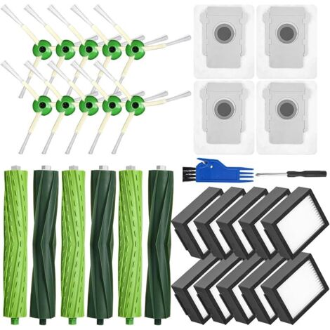FOREHILL Piezas de repuesto para iRobot Roomba i/e/j Series, i7 i7+ j7 j7+i3 i3+ i4 i4+ i6 i6+ i8 i8+ E5 E6, accesorios de cepillo 3 juegos (1/5)