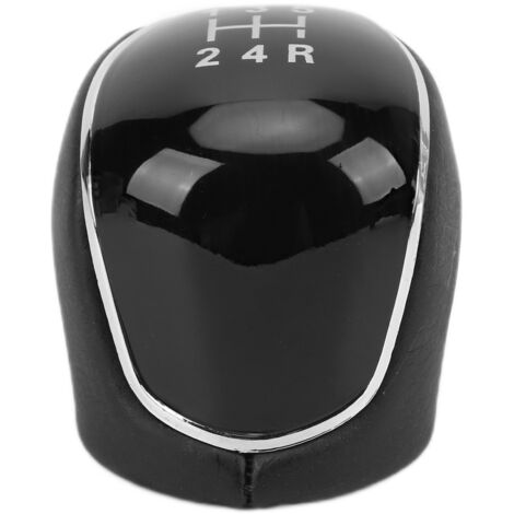 Pomo de palanca de cambios de repuesto FOREHILL negro para Ford C-Max 06/2007 a 07/2010 (5 velocidades) (1/5)