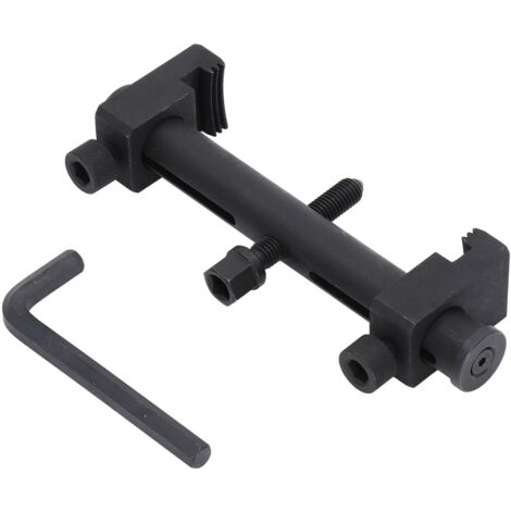 Polea universal FOREHILL para ejes en V, polea de cigüeñal de acero al carbono, herramienta ajustable para reparación automotriz (1/5)