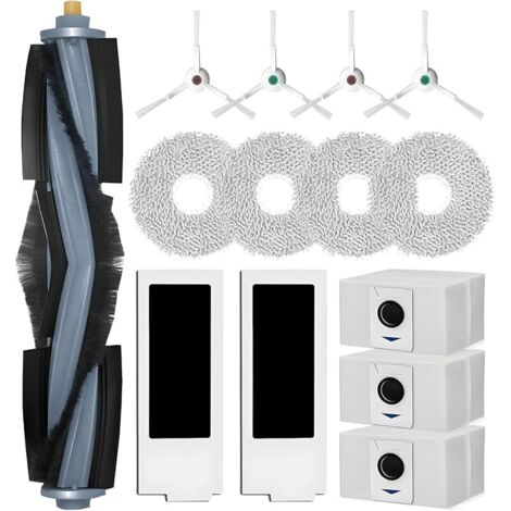 Accesorios para el eje delantero, compatibles con los cepillos principales del Ecovacs Deebot T20 Omni, repuestos compatibles con el Ecovacs Deebot T20e Omni (1/5)