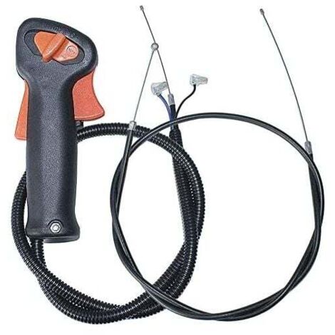 Juego de interruptores manuales para desbrozadoras/recortadoras Stihl FS75 FS80 FS80R FS85 FS85R FS85RX FS85T KM85 KM85R, número de pieza 4137 180 1109 (1/5)