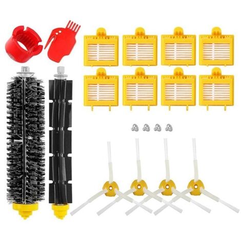 Kit de repuestos para iRobot Roomba serie 700 (760, 770, 772, 774, 775, 776, 780, 782, 785, 786, 790): accesorios, cepillo giratorio, filtro (1/5)