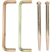 Juego de 2 cojinetes de culata FOREHILL fiables, robustos y de alta resistencia soporte universal para culata para mantenimiento de motor.