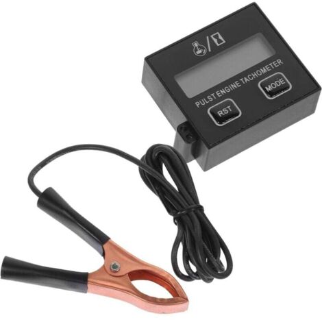 Tacómetro digital para cortadoras de césped, vehículos todo terreno, motosierras y generadores para un uso conveniente
