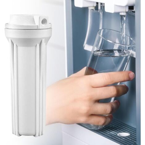 Alloggiamento per filtro a osmosi inversa da 10" adatto per sistemi di purificazione dell'acqua da cucina e strutture pubbliche per l'acqua potabile