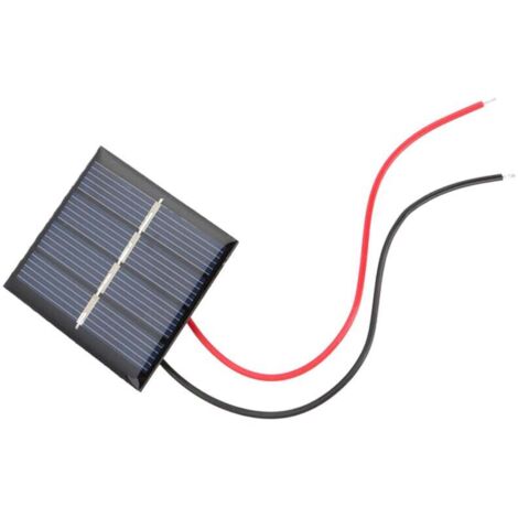 Confezione da 2 mini pannelli solari policristallini, pannello solare fotovoltaico per fai da te, progetti scientifici, giocattoli, caricabatteria, 0,36 W 2 V (1/4)
