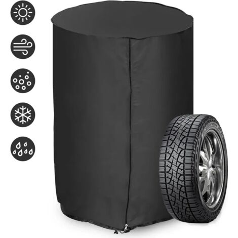 Housse de pneu housse de pneu housse de pneu 4 housses de protection de pneu 80120cm