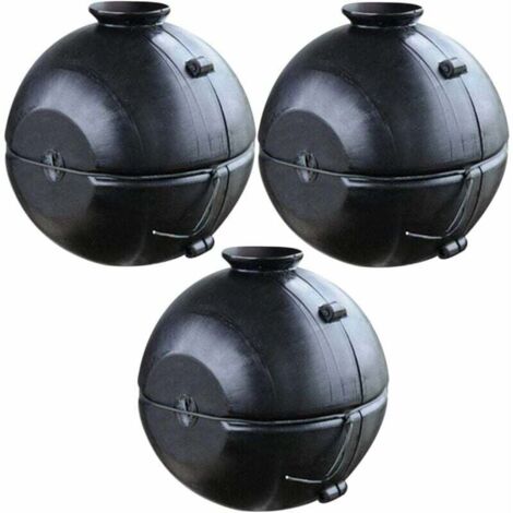 Boules d'enracinement Dispositif d'enracinement réutilisable Dispositif d'enracinement pour boutures Noir pour boîte de croissance de propagation de plantes, lot de 3 (1/3)