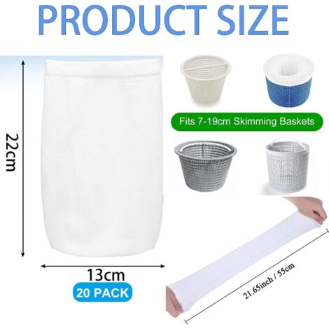 Ahlsen 30Pcs Chaussettes De Skimmer De Piscine Pool Skimmer Socks Filtre Skimmer Piscine Nylon Pour Panier Skimmer Reutilisable Chaussette Filtre Piscine Protegez La Piscine Proprefeuillesecume 84202358 Ahlsen 30Pcs Chaussettes De Skimmer De Piscine Pool Skimmer Socks Filtre Skimmer Piscine Nylon Pour Panier Skimmer Reutilisable Chaussette Filtre Piscine Protegez La Piscine Proprefeuillesecume 84202358