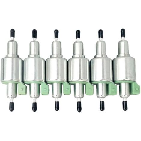 Pompe à carburant diesel 6 x 12 V 22 ml pour chauffage d'air automobile, pompe à carburant en ligne, électrique (1/4)