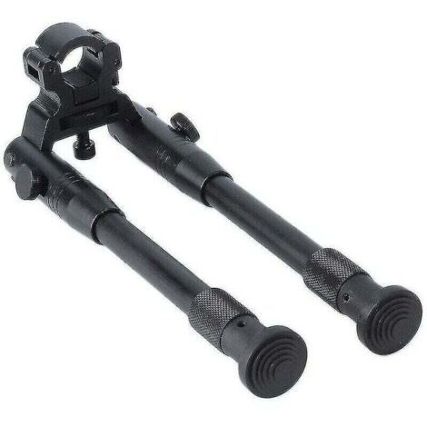 Supporto bipiede retrattile portatile regolabile da 8'' a 10'' di altezza, nuovo (1/4)