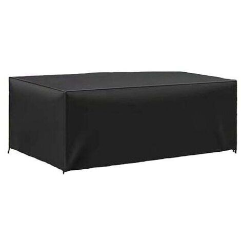 Housse Table de Jardin - 180 x 110 x 70cm - Housse de Protection Bâche Résistante aux Intempéries et aux Déchirures 420D Oxford pour Mobilier Salon de Jardin (1/4)