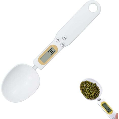 Balance numérique de précision (0,1 g à 500 g), avec écran LCD, 4 unités de mesure (gramme, once, carat), multifonctionnelle, adaptée à la cuisine, aux médicaments, au thé, aux épices, etc. (1/4)