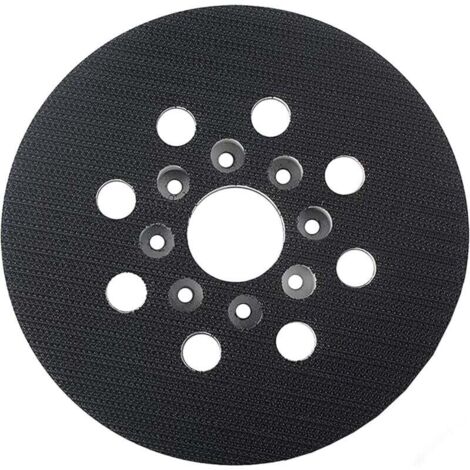 Plateau De Ponçage 125 Mm Compatible Bosch Gex 125 1 Ae Pex 220 A Ae Skil 7402 7490 (1/4)