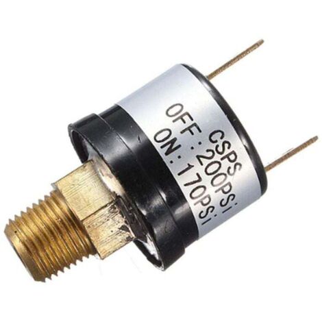 Buy Mankk Air Pressure Switch 170-200 PSI Thread 1/4NPT 24V 12V DC Air - View #4