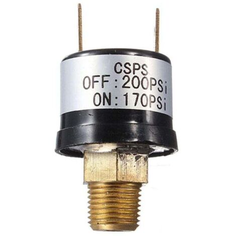 Buy Mankk Air Pressure Switch 170-200 PSI Thread 1/4NPT 24V 12V DC Air