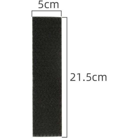 Lot de 2 feuilles de coton pour filtre de climatisation et pour (A