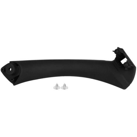 Poignée Intérieure Porte Conducteur Côté Droit Noir Compatible Série 3 2004 2012 (1/4)