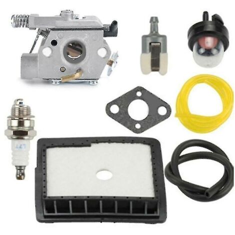 Carburateur WT5891 pour Tronçonneuse Modèles CS3000 CS3400 Pièce de Rechange
