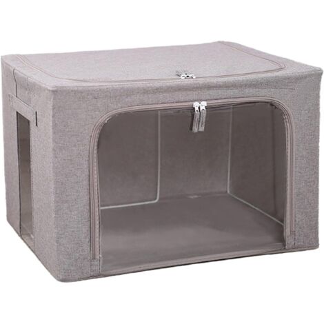 Faltbare Aufbewahrungsbox für Kleidung und Bettdecken (50 x 40 x 33 cm) (1/5)