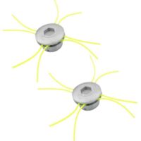 Testina per decespugliatore, testina per decespugliatore con 2 fili in alluminio, testina per decespugliatore a 8 fili, testina universale per decespugliatore, accessori per tosaerba da giardino