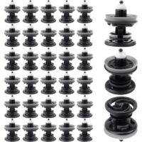 30 Stück 7l6868243 Kunststoffclips für die Türverkleidung im Innenraum von Autos, kompatibel mit VW Golf 5, 6, 7, T4, T5, Passat, Polo, Skoda Caddy, Audi A4, A5, A6